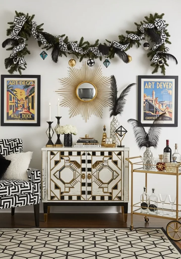 Art Deco Holiday Sparkle