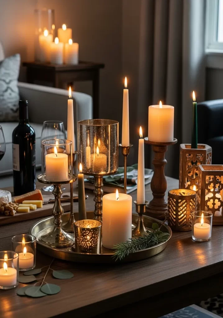 Winter Living Room Decor