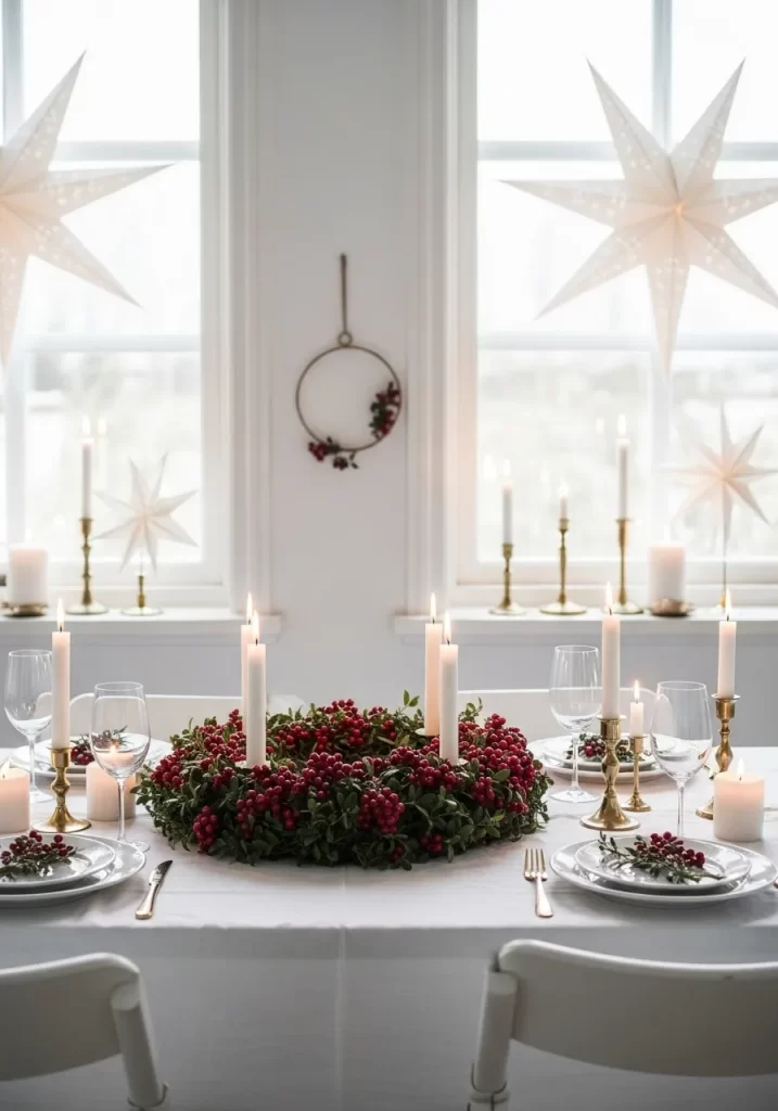 Abundant Berry Wreath Centerpiece