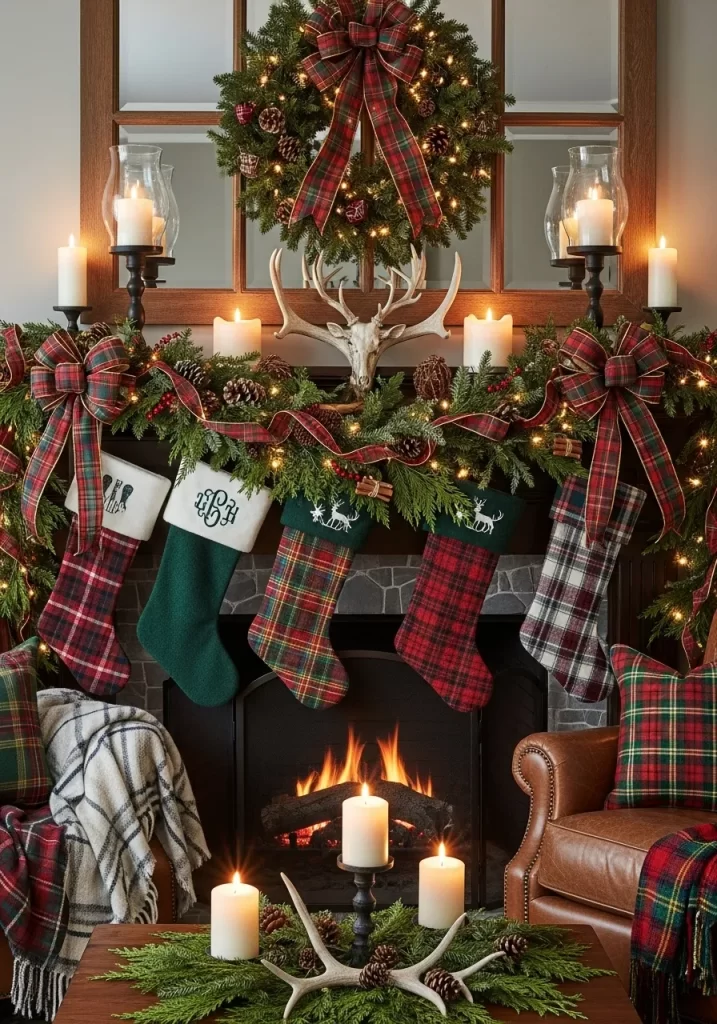 Holiday Mantel Decor
