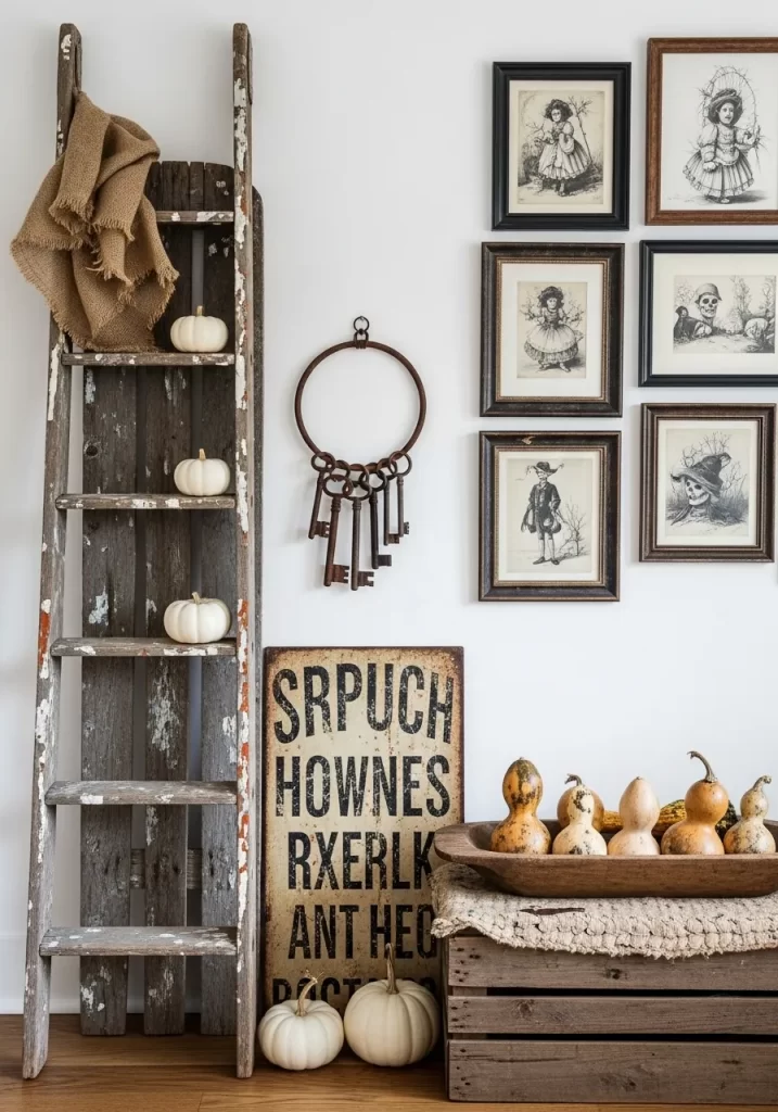 Rustic Cabinet of Curiosities