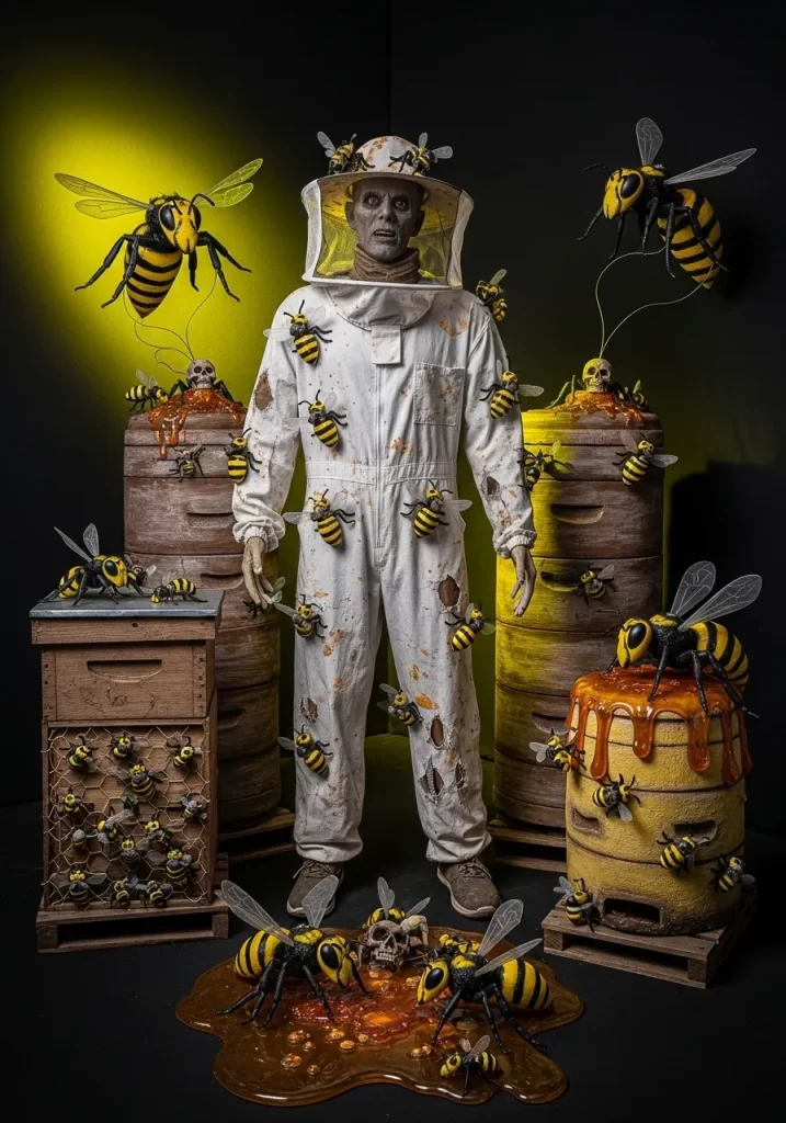 Zombie Beekeeper and his Swarm Zombie Beekeeper and his Swarm
