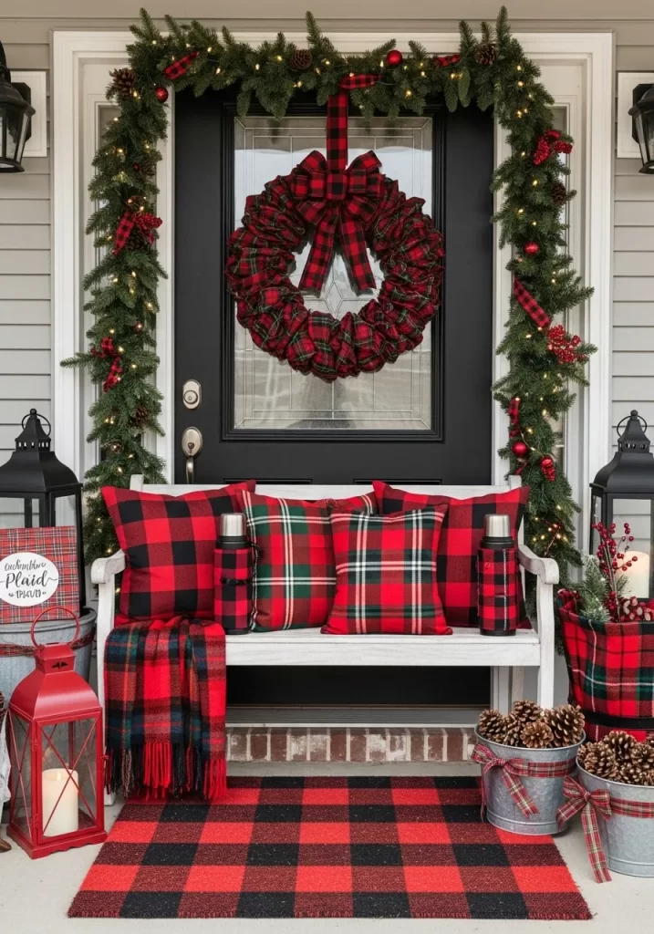 Winter Porch Decor
