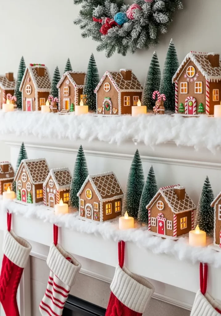 Holiday Mantel Decor