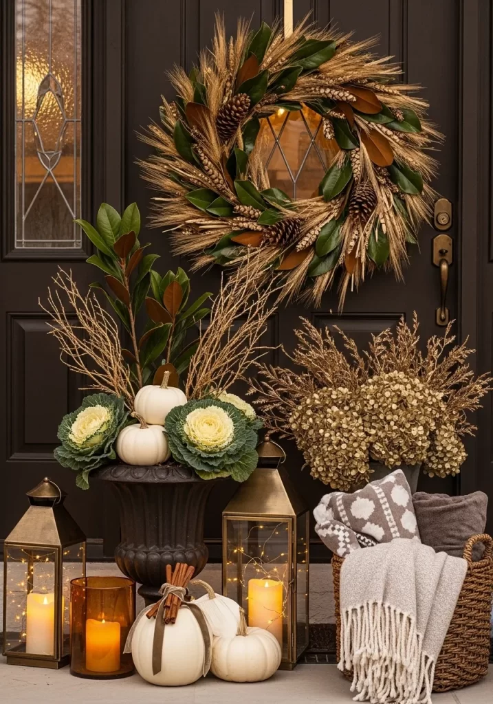 Winter Porch Decor