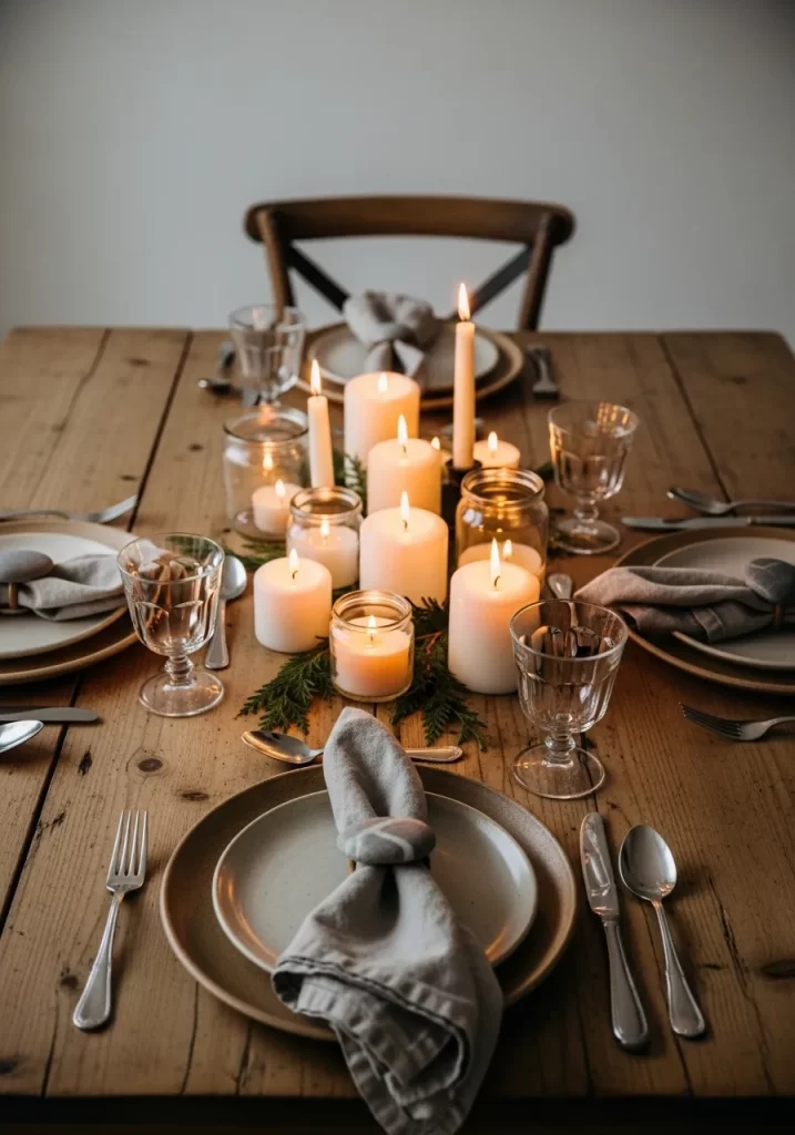 Winter Tablescape
