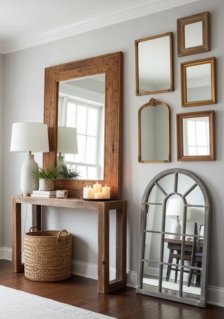 Winter Living Room Decor