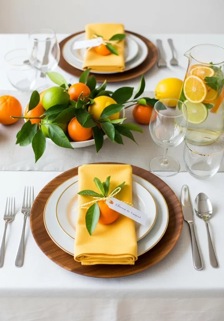 Holiday Table Settings