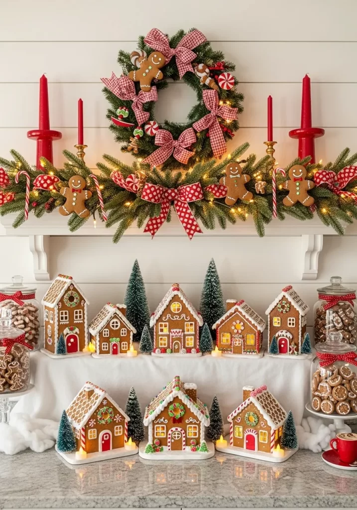 Holiday Mantel Decor