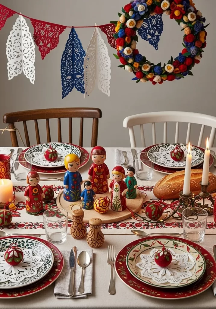 Colorful Folk Art Holiday