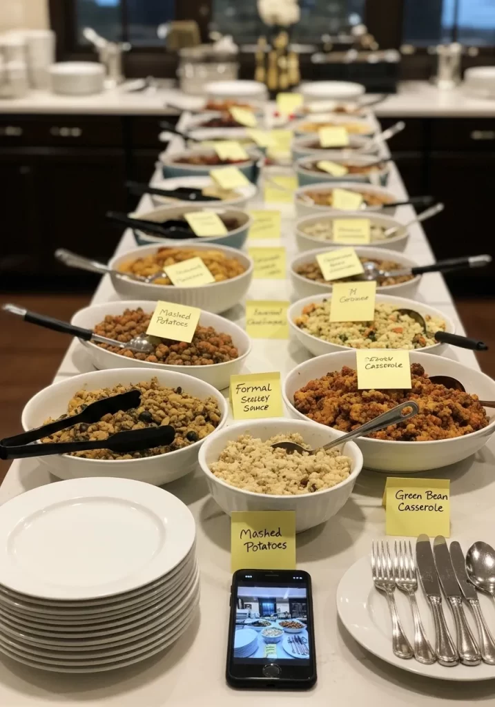 Holiday Kitchen Organization