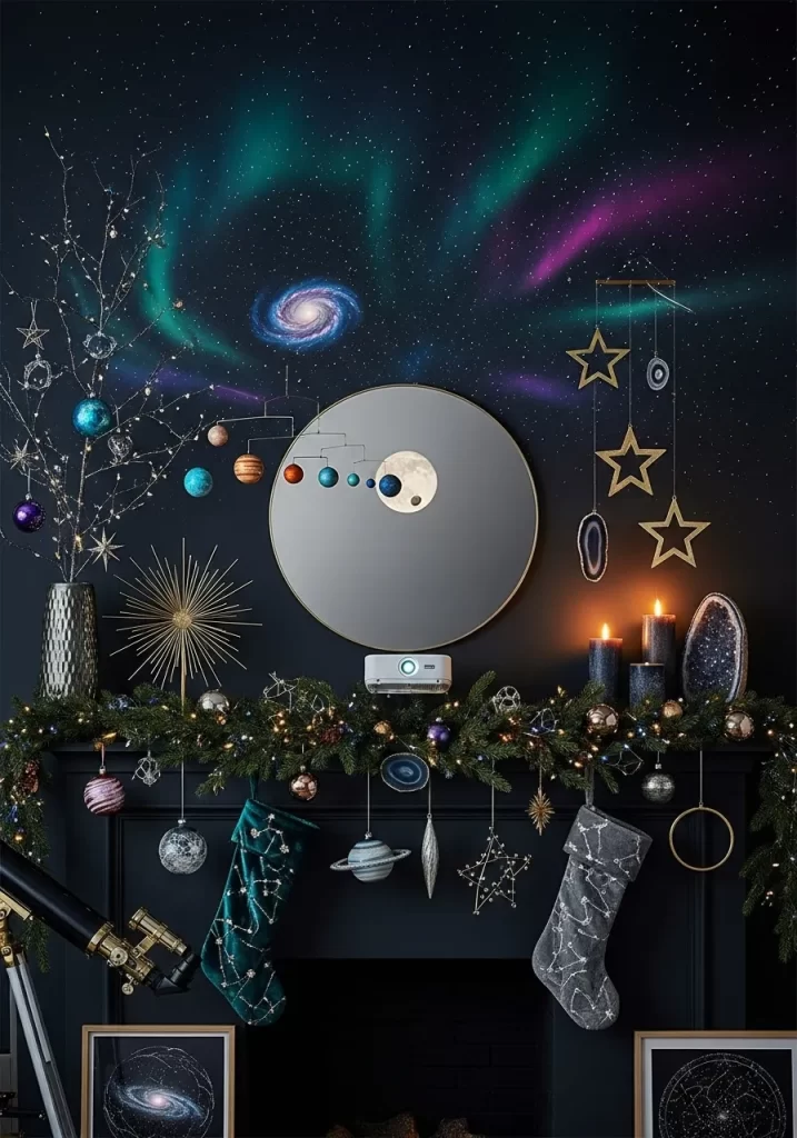 Holiday Mantel Decor