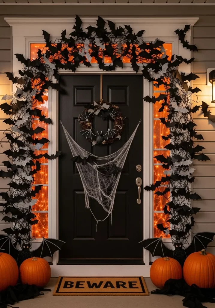 Bat Swarm Door Archway