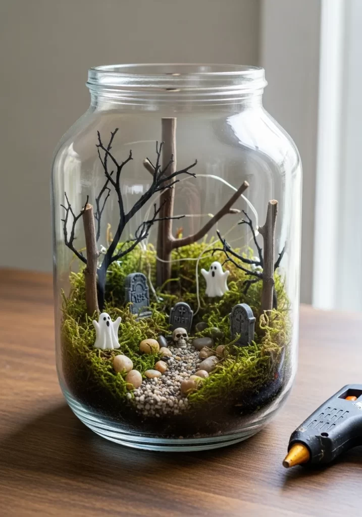 Graveyard Terrarium Jar Graveyard Terrarium Jar