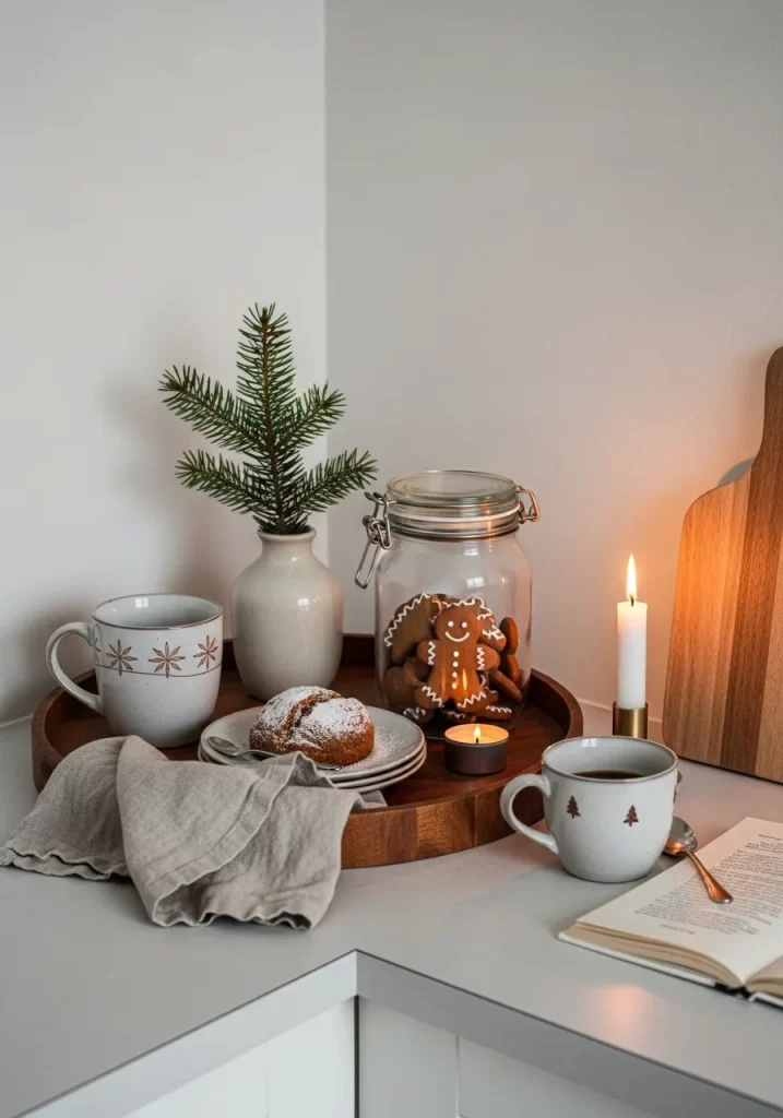 A Simple 'Fika' Holiday Corner