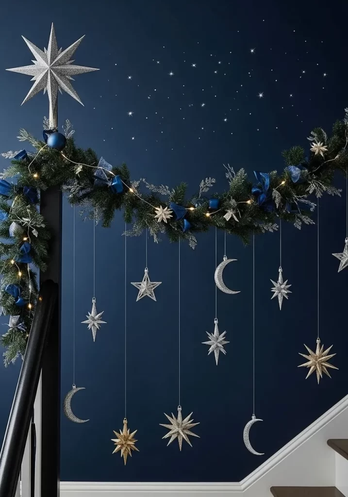 Christmas Stair Decor