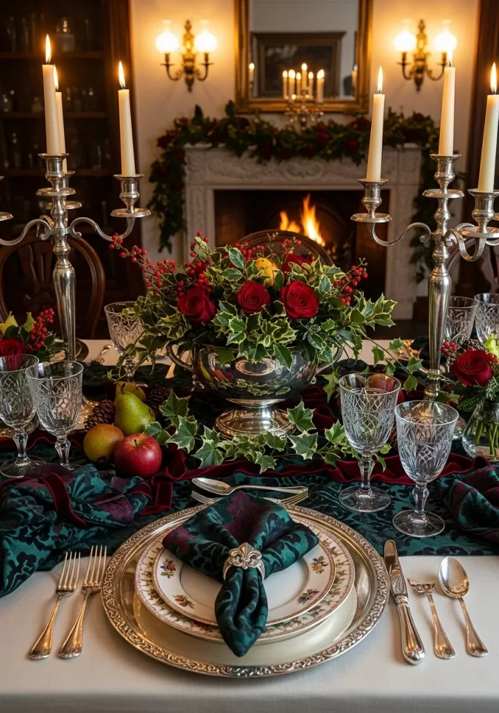 Winter Tablescape
