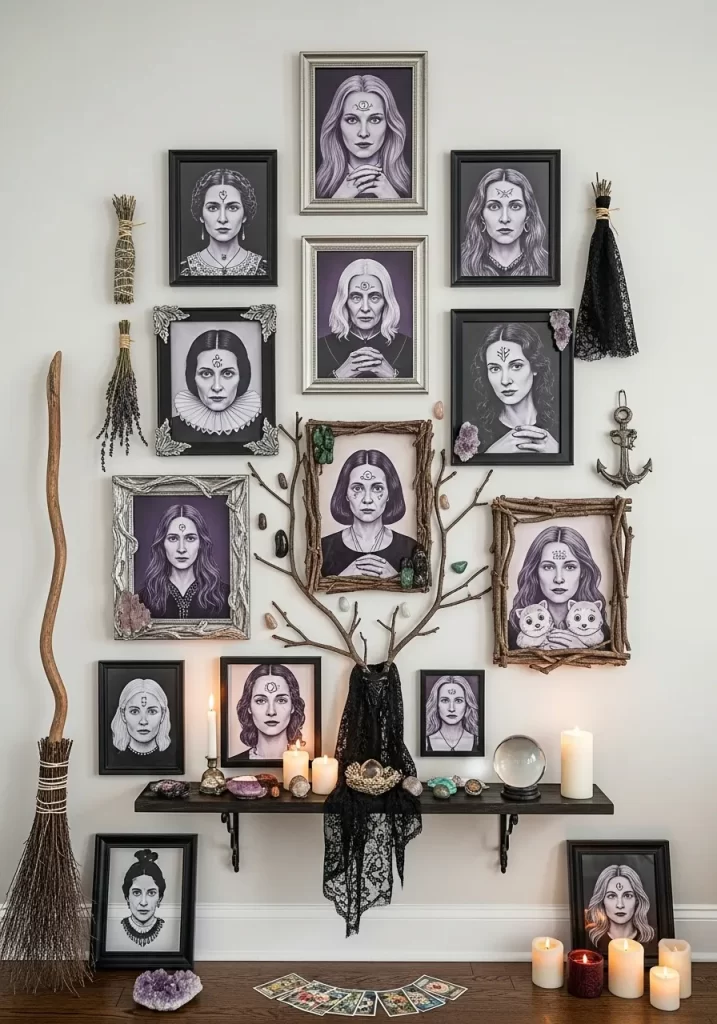 The Coven's Lineage Wall