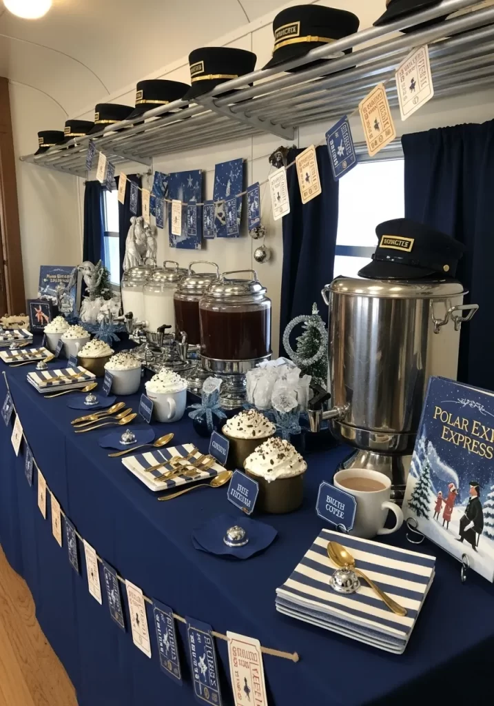 Polar Express Hot Chocolate Journey