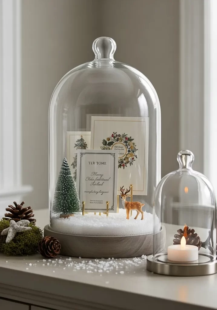 Winter Wonderland Card Cloche