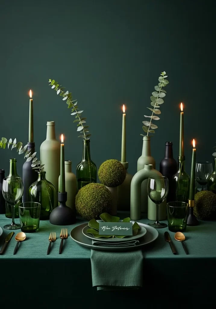 Monochromatic Emerald Dream