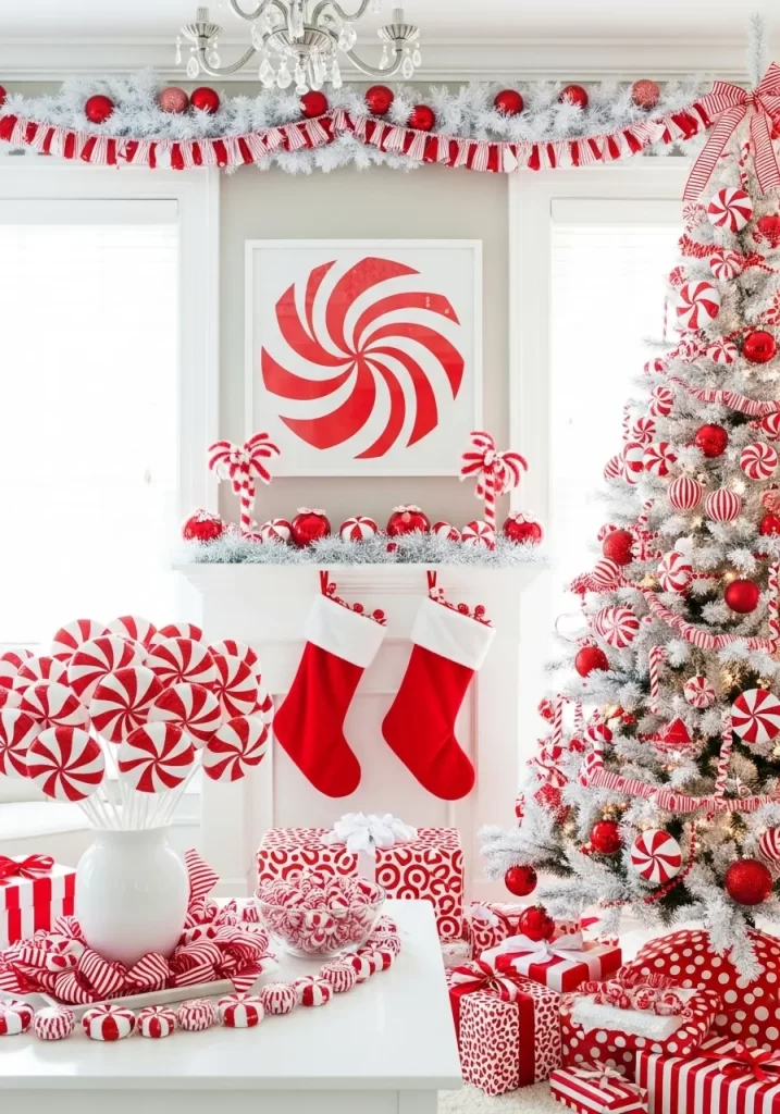 Holiday Mantel Decor