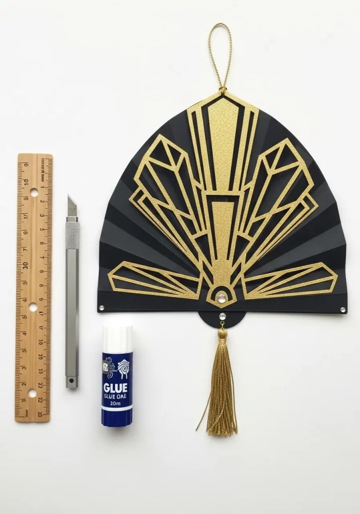 Glamorous Art Deco Fan