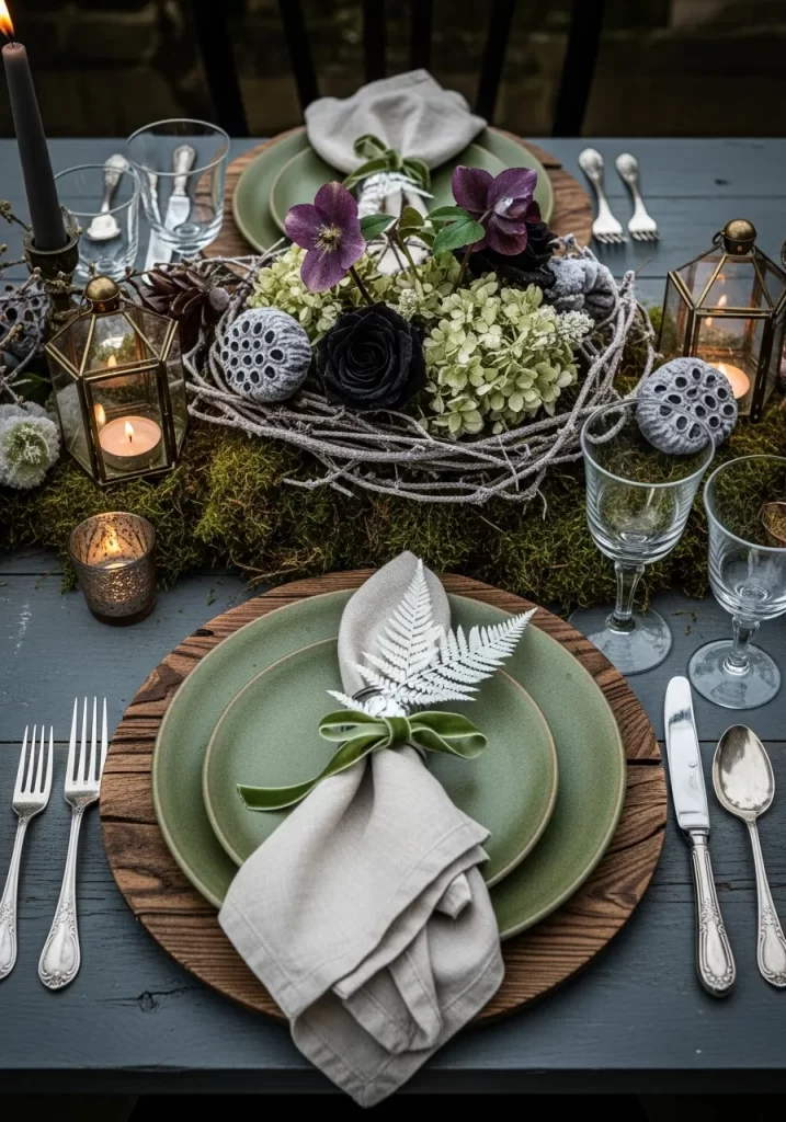 Winter Tablescape
