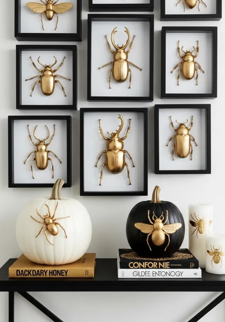 Gilded Insect Menagerie