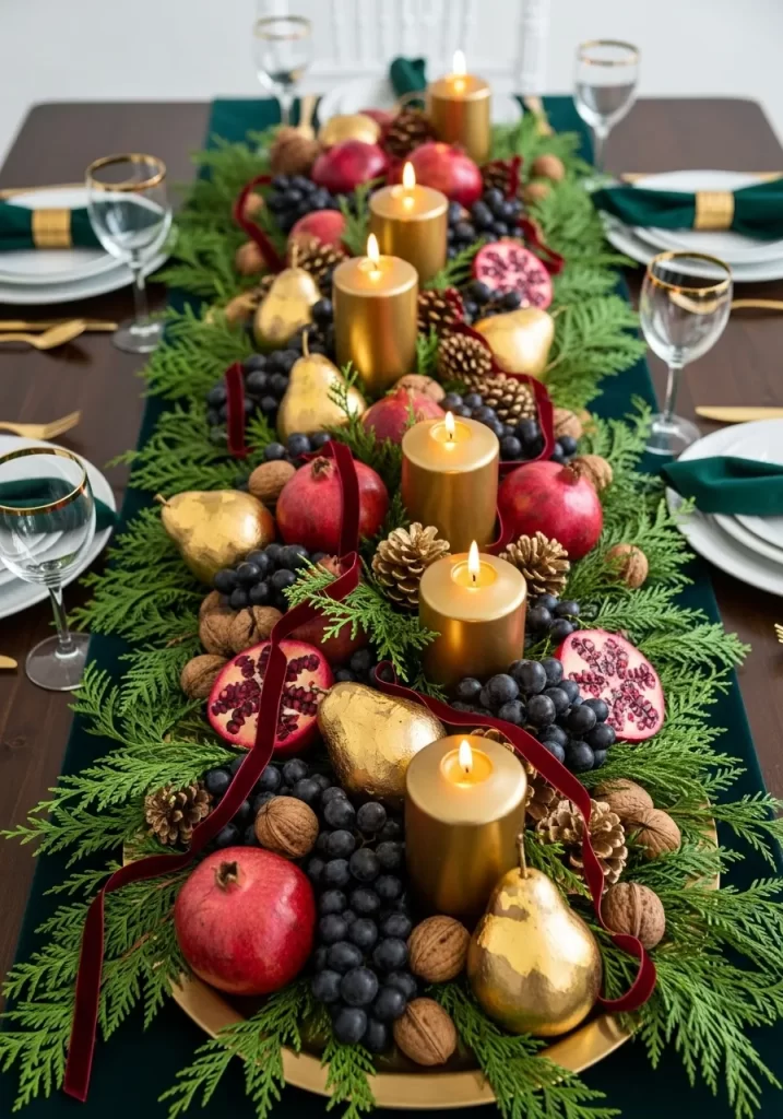 Gilded Harvest Garland