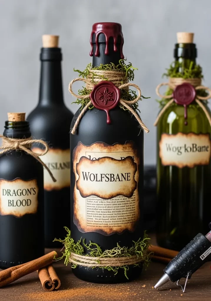 Witch's Brew Potion Bottles Witch's Brew Potion Bottles