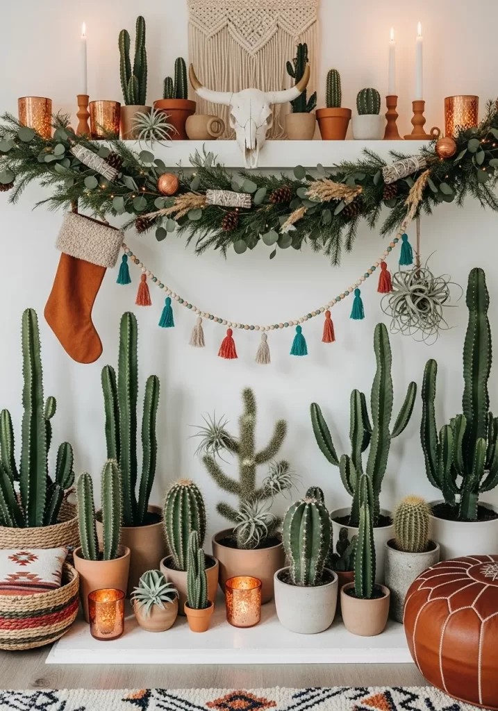 Holiday Mantel Decor