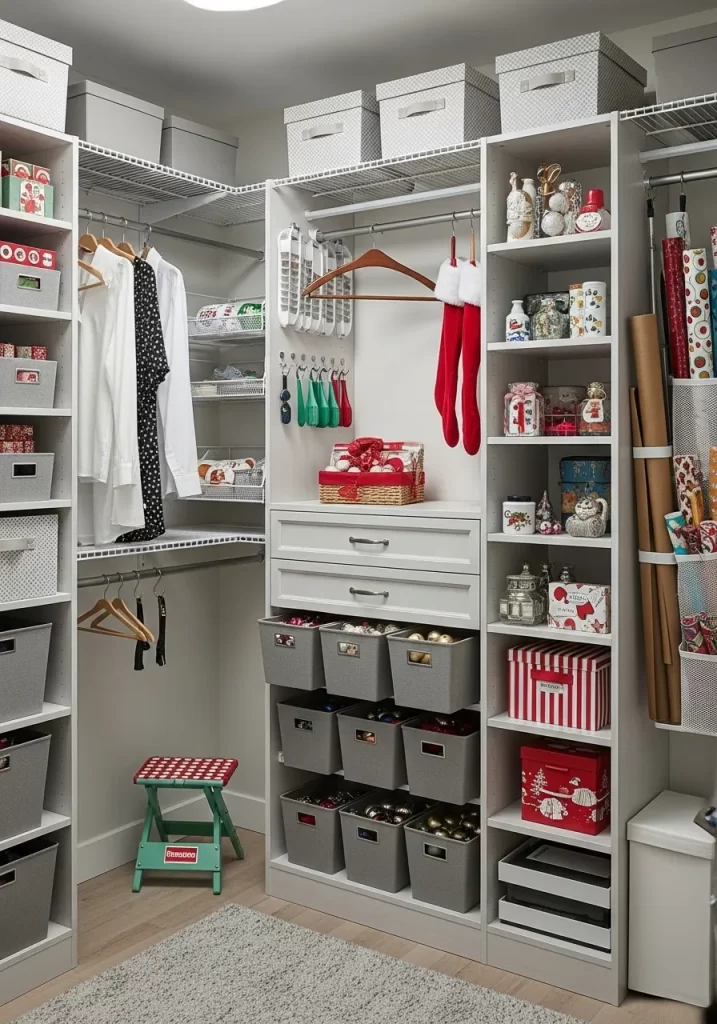 Dedicated Holiday Closet
