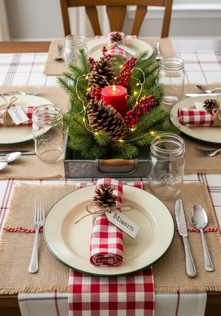 Winter Tablescape