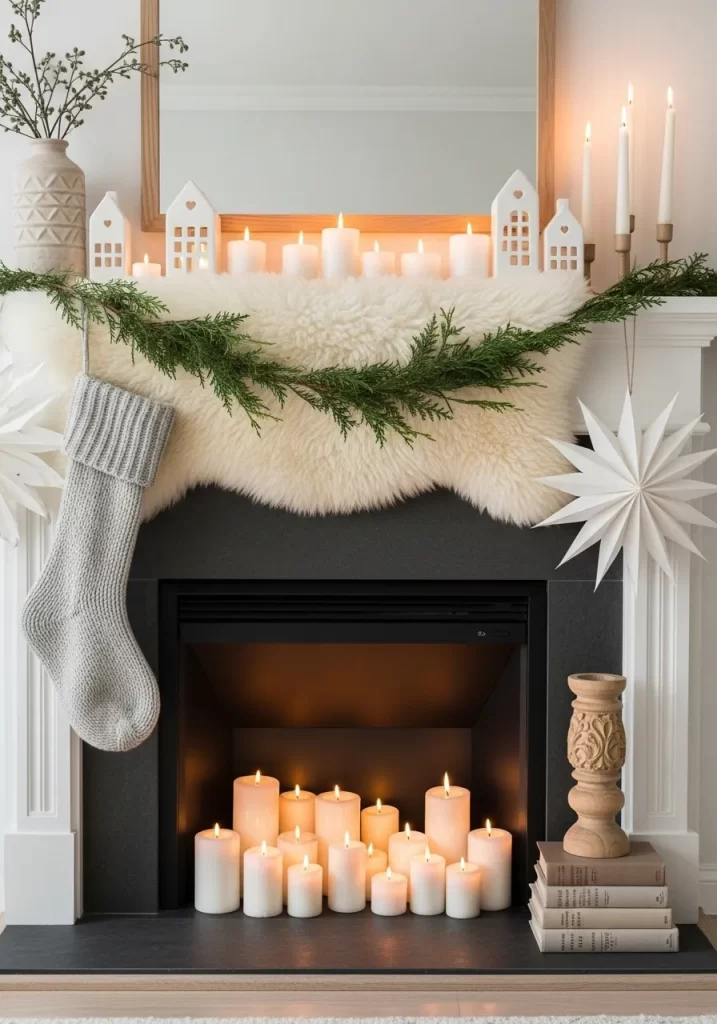 Holiday Mantel Decor