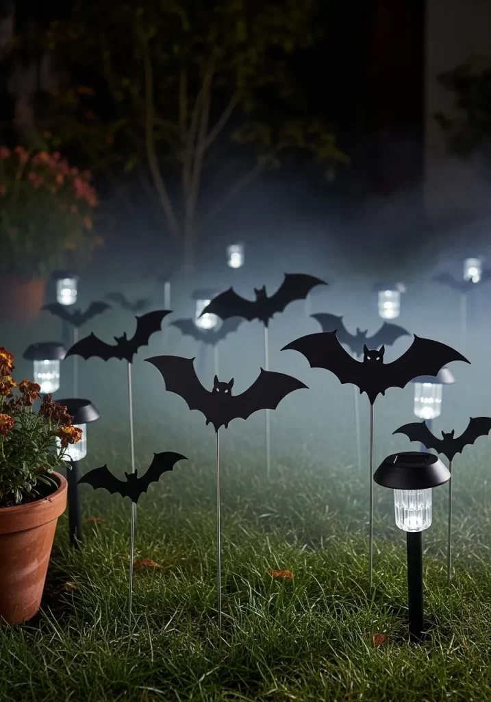 Eerie Bat Garden Stakes
