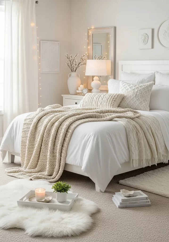 Winter Bedroom Decor