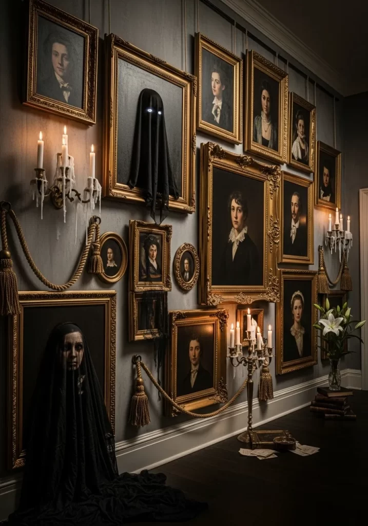 Haunted Ancestors Gallery Wall