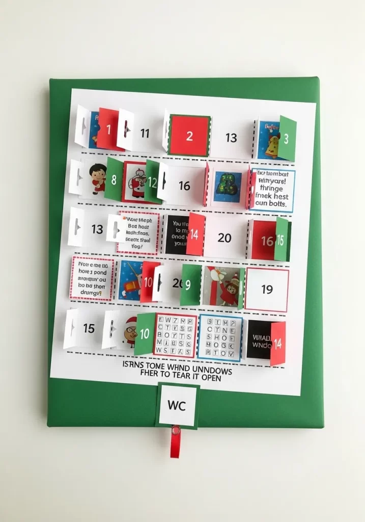 Interactive Advent Calendar Gift