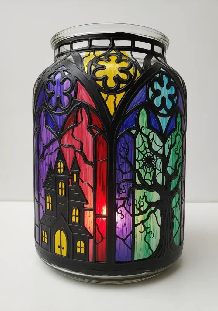 Haunted Cathedral Luminary Haunted Cathedral Luminary