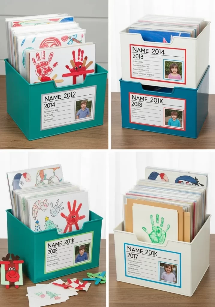 Kids' Holiday Artwork Archive