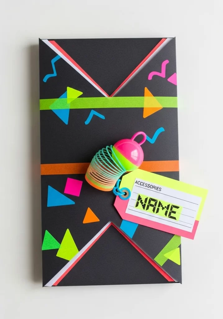 Radical Retro Neon Wrap