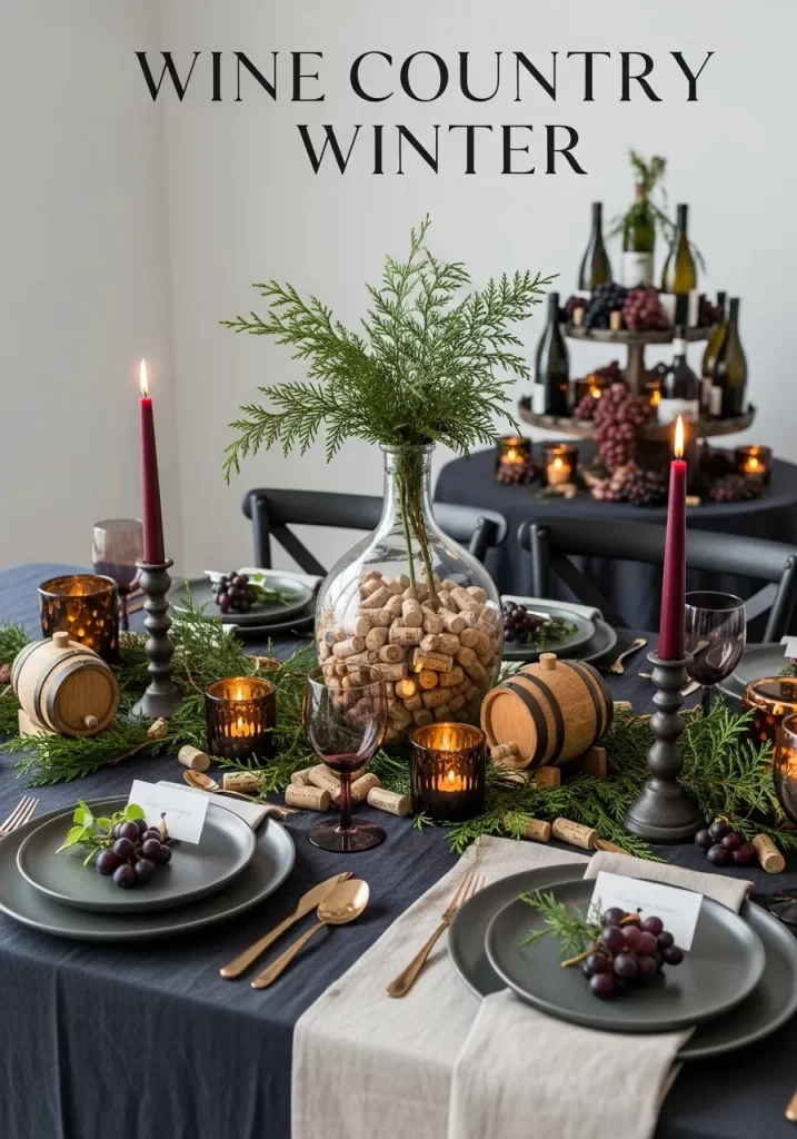 Rustic Wine Country Winter