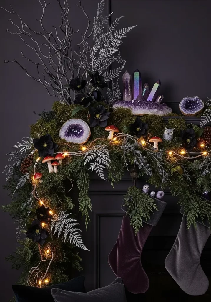 Holiday Mantel Decor