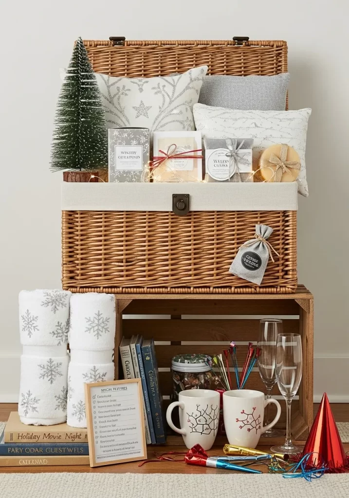 Seasonal Textile Hamper