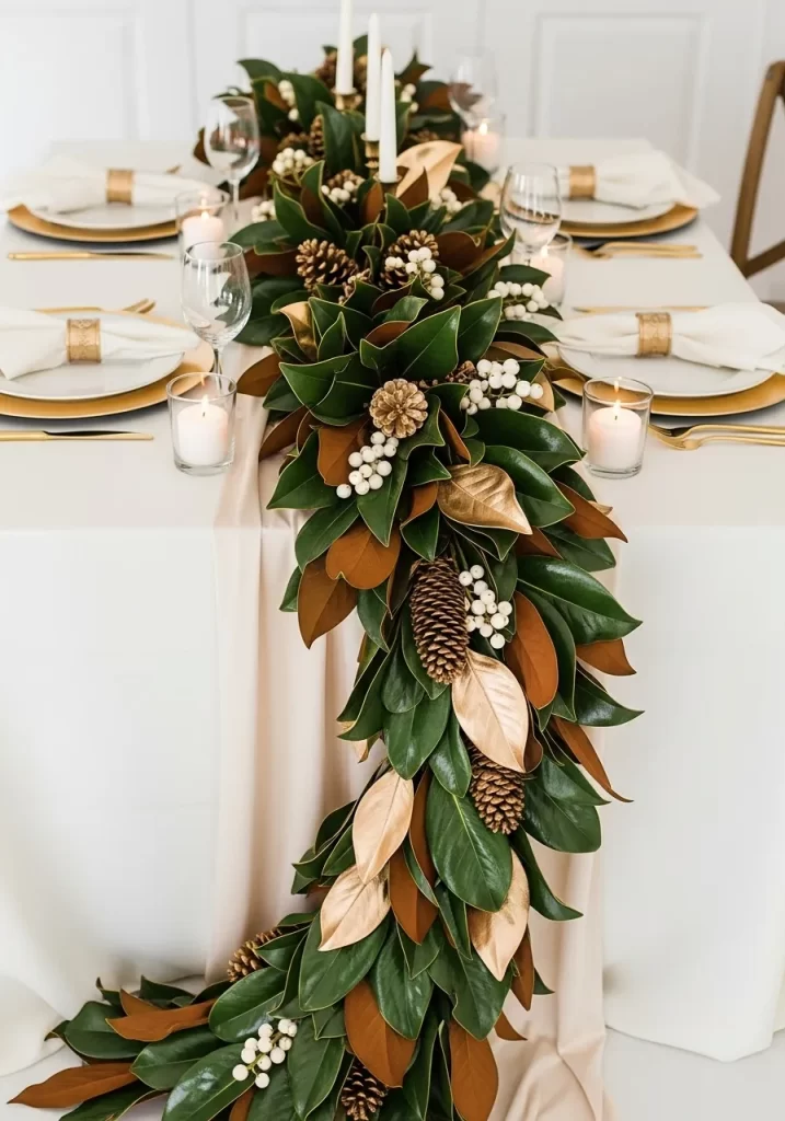 Magnolia Gold Garland