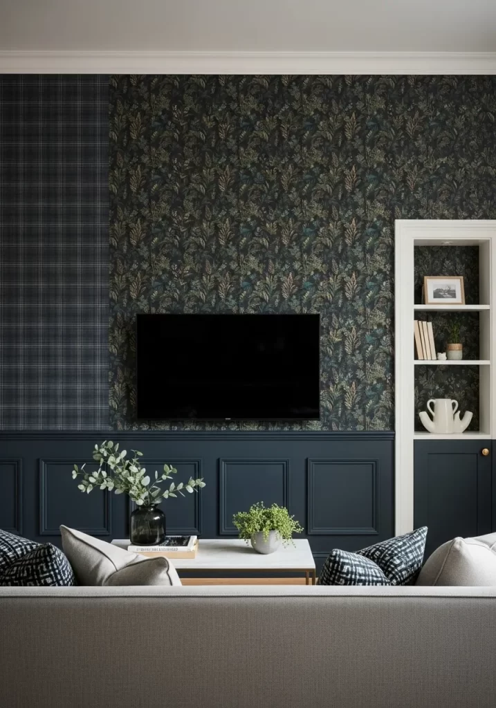 Winter Living Room Decor