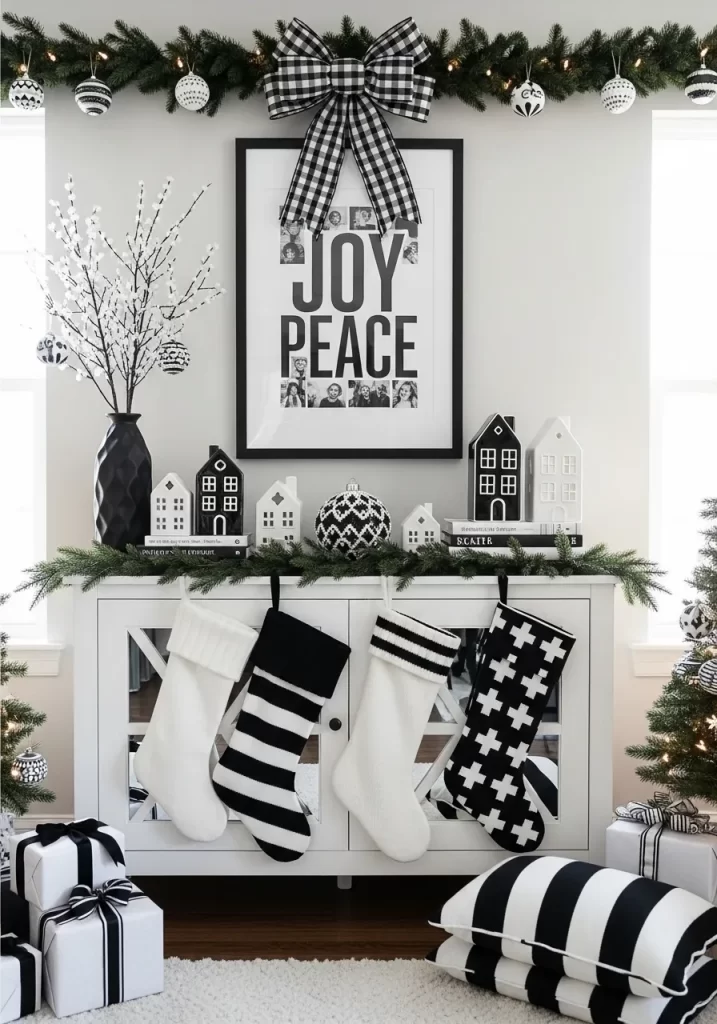 Holiday Mantel Decor