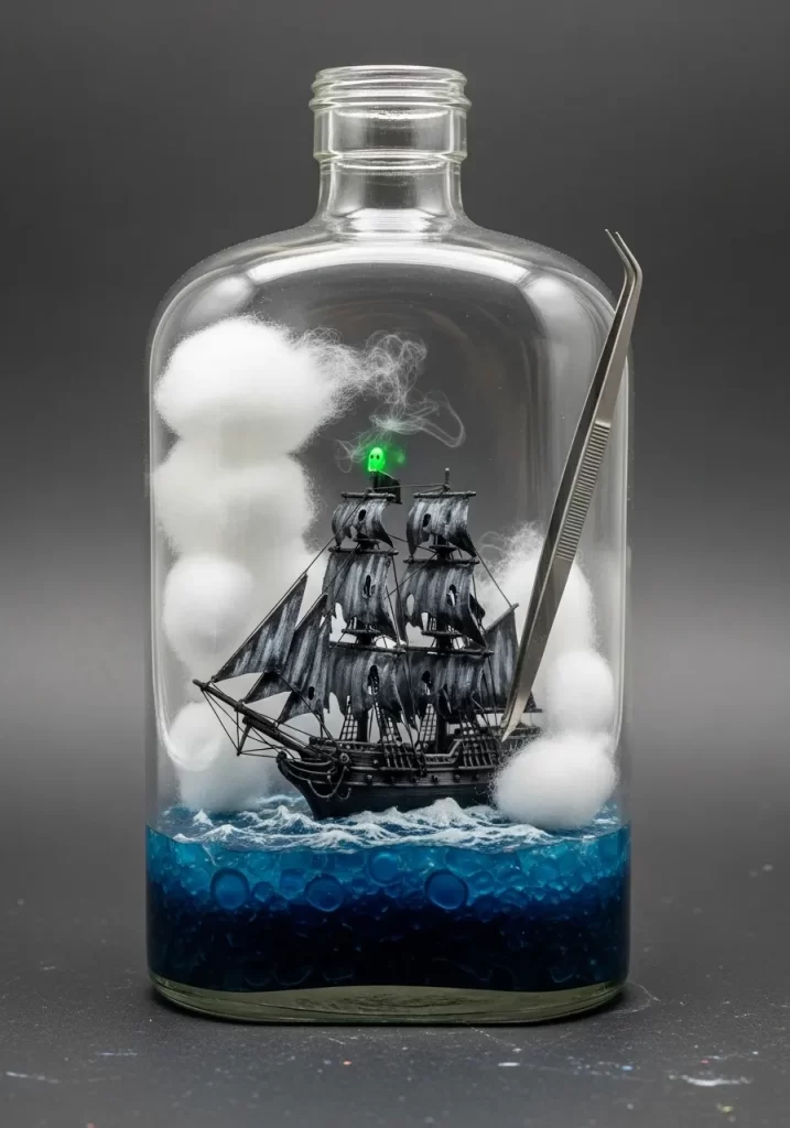 Ghost Ship in a Bottle Ghost Ship in a Bottle