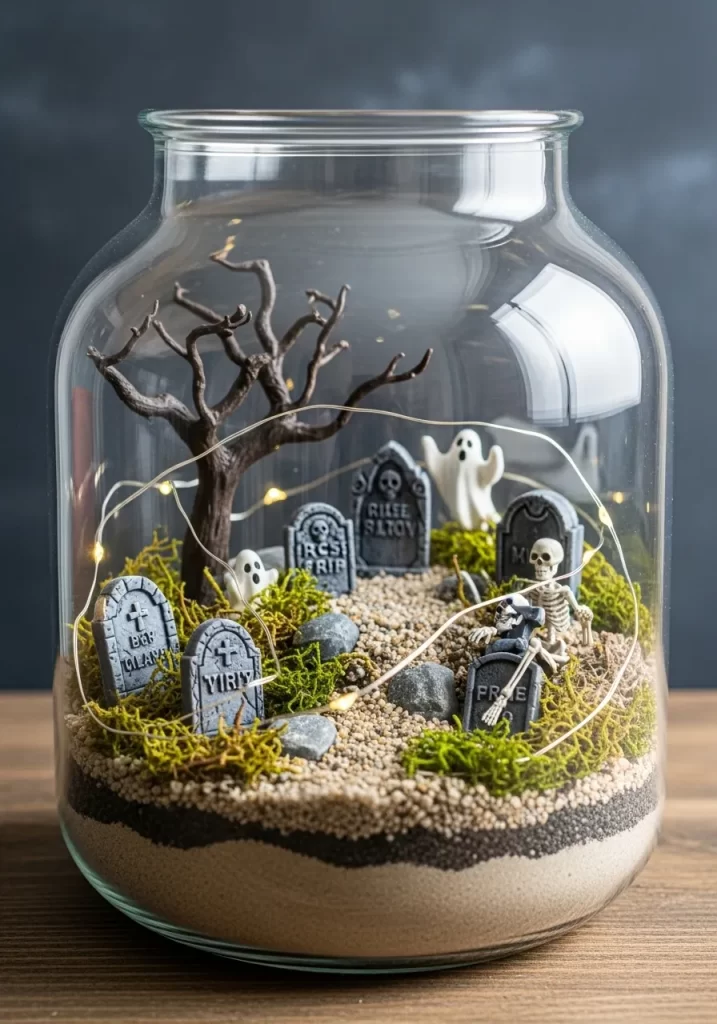 Haunted Cemetery Diorama Haunted Cemetery Diorama